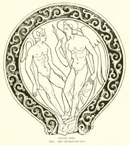 Geflügelter Mars von English School