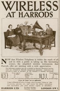 Trådløst hos Harrods av English School