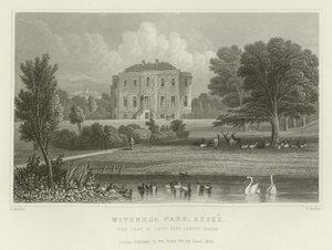 Wivenhoe Park, Essex, sete for generalløytnant States Rebow av English School