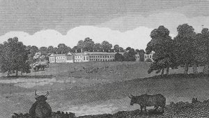 Woburn Abbey (gravering) av English School