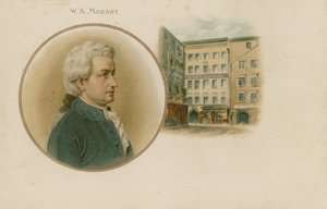 Wolfgang Amadeus Mozart , østerriksk komponist og musiker av English School