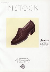 Skoreklame for kvinner, 1930-tallet av English School