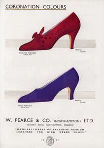 Skoreklame for kvinner, 1930-tallet av English School