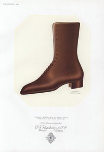 Skoreklame for kvinner, 1930-tallet av English School