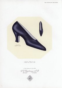 Skoreklame for kvinner, 1930-tallet av English School