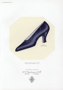 Skoreklame for kvinner, 1930-tallet av English School