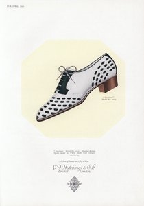 Skoreklame for kvinner, 1930-tallet av English School
