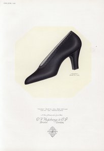 Skoreklame for kvinner, 1930-tallet av English School