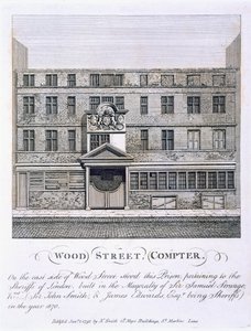 Wood Street, Compter, pub. 1793. av English School