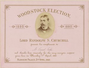 Woodstock-valget 1880 av English School