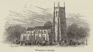 Worstead Church (gravering) av English School