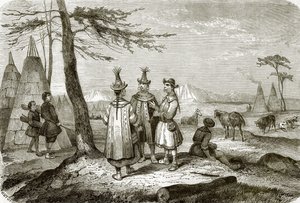 Yakut-koloni eller landsby av English School