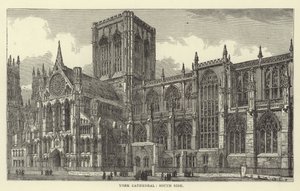 York katedral, sørsiden av English School