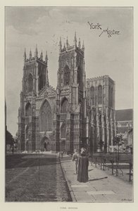 York Minster (litho) av English School