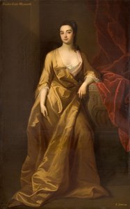 Portrett av en dame Maynard, 1745.