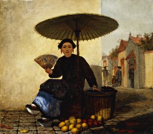 Fruktselger, 1862