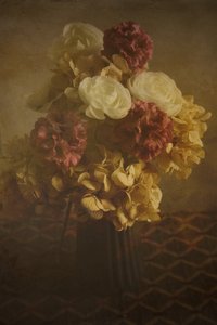 Vintage blomsterbukett av Enrico Sottocorna