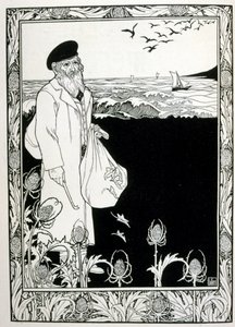 side av «Juda». en samling ballader av den ikke-jødiske poeten Börries von Münchhausen 1900 av Ephraim Moses Lilien
