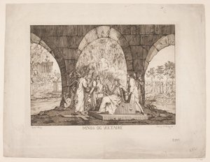 Minos og Voltaire av Erasmus Cristoffer Karlebye