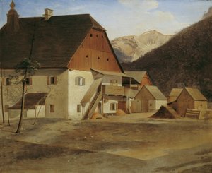 Det store hammerhuset i Hirschwang an der Rax