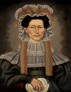 Lady of Squire Williams House, ca. 1829. av Erastus Salisbury Field
