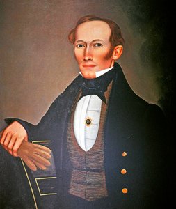 Mr. Pearce, ca. 1835 (olje om bord)