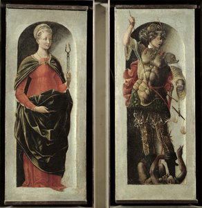 St. Apollonia og St. Michael, ca. 1473