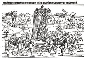 Fragment av en bredside om den tyrkiske invasjonen av Ungarn
