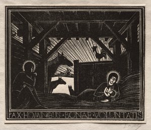 Julegaver: Dawn av Eric Gill