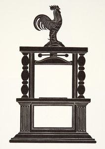 Hane og trykkeriet av Eric Gill