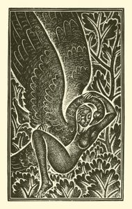 Leda elsket av Eric Gill