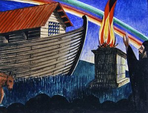 Noah og arken av Eric Gill