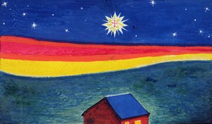 Star of Bethlehem, ca. 1912 (akvarell og gouache på papir)
