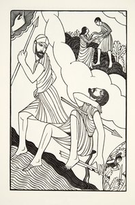 Troilus død av Eric Gill