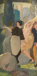 The Daughters of Beauty (Oljer på tre lerreter)