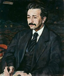 Portrett av Albert Einstein 1879-1955, 1917.