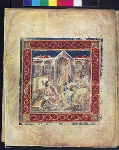 Helside: miniatyr: bilde av andre forfatter: Dioscorides#39; atelier (miniatyr)