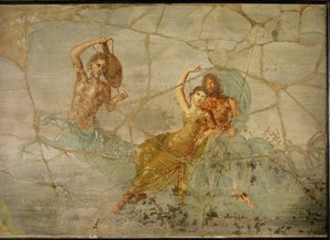 Neptun og Amfitrite, ridende på halen til en triton