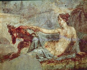 Pan flykter fra en hermafroditt av Erich Lessing