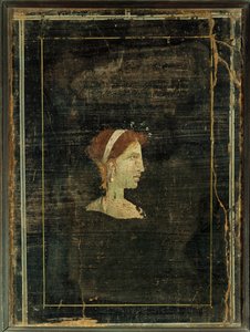 Portrett av en ung dame av Erich Lessing