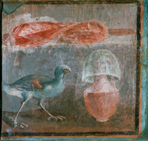 Stilleben med kylling av Erich Lessing