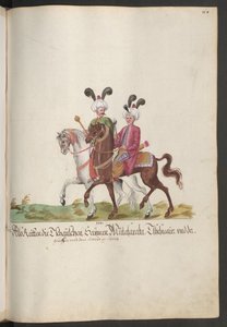 En pasha og sultanens hoff: to statstjenestemenn til hest av Erich Lessing