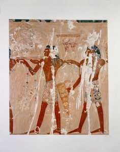 To kretiske tributtbærere … av Erich Lessing