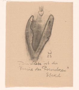Two Abstracted Heads and a Sacred Heart Idealists II and Further Marginal Notes (original serietittel) av Erich Wichmann