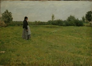 Fra Pipping i Bayern av Erik Theodor Werenskiold
