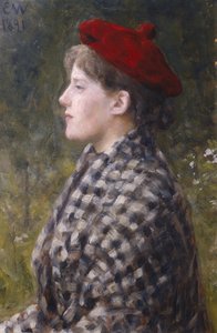 Sofie Werenskiold av Erik Theodor Werenskiold