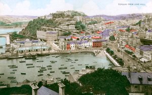 Torquay, Devon, tidlig på 1900-tallet. av Ern Bishop