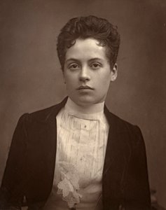 Clo Graves , irsk forfatter og dramatiker, 1888 av Ernest Barraud