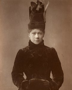 Marie Tempest , britisk skuespillerinne og sanger, 1888.