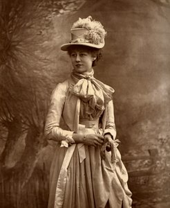 Violet Vanbrugh , britisk skuespillerinne, 1887.
